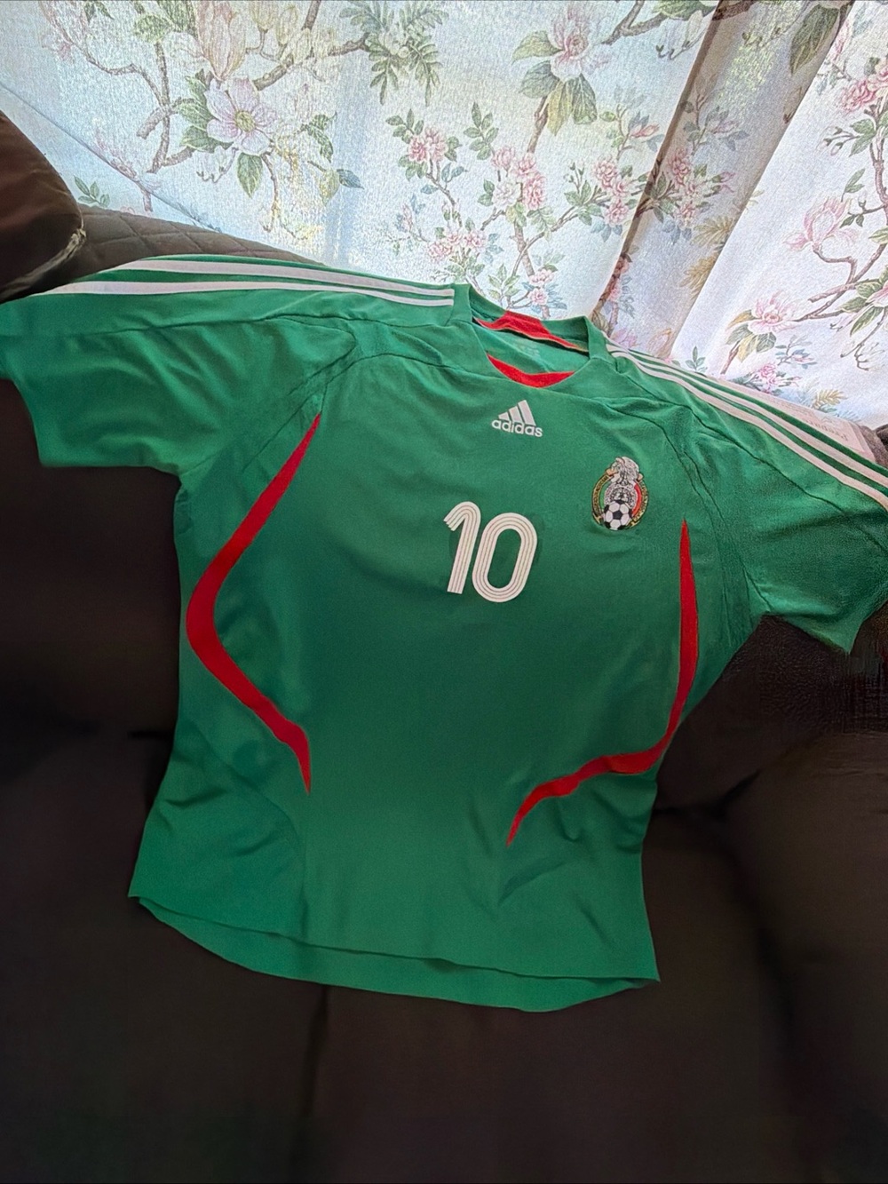 adidas 2007 Men’s Mexico Cuahtemoc Jersey